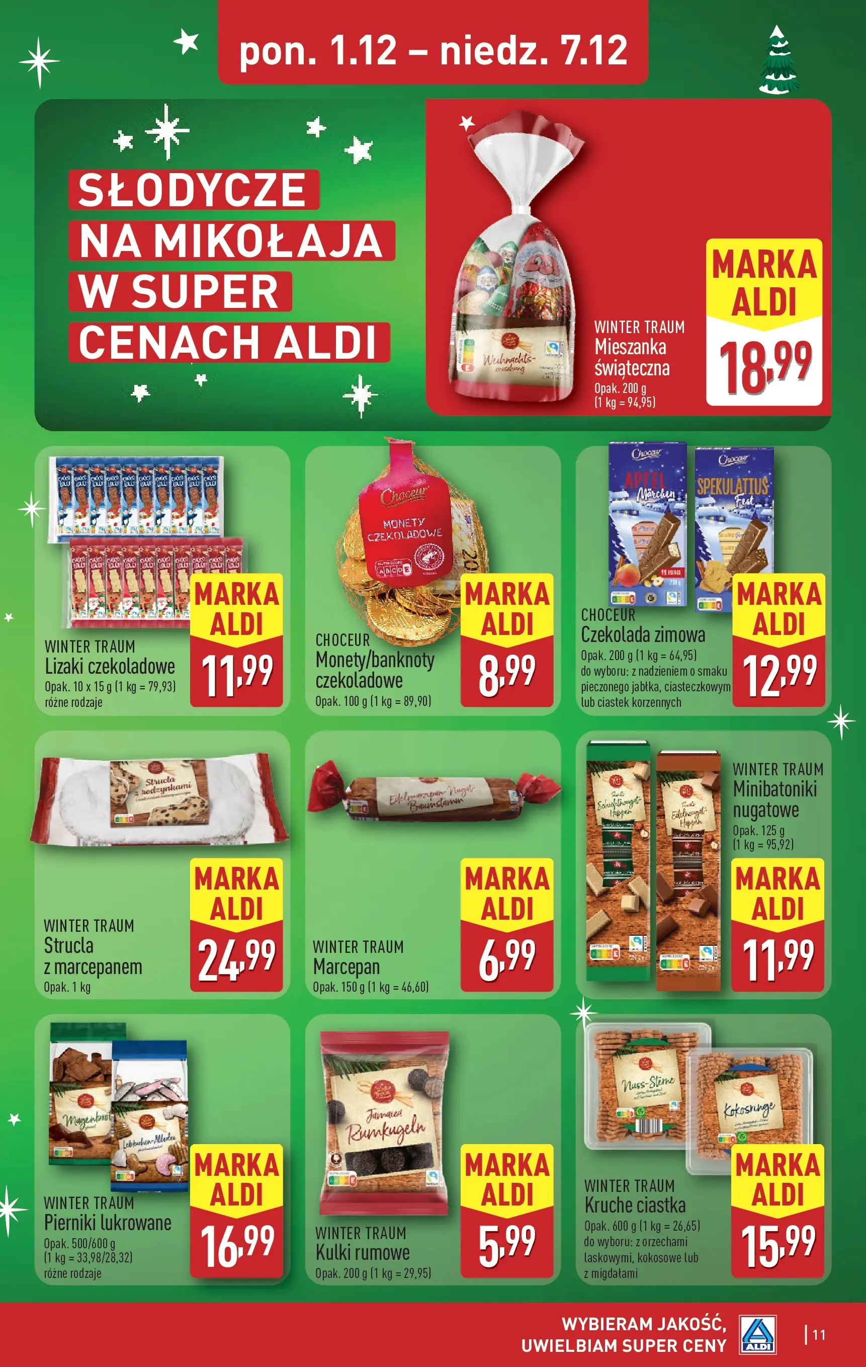 Aldi - Weekend super cen w ALDI! od 03.12.2025 - Ulotka PDF, promocje | Strona: 11