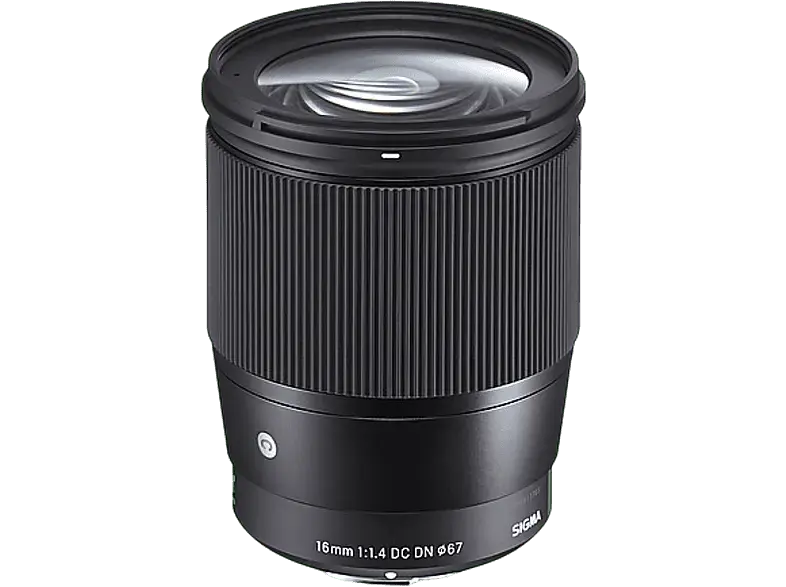Sigma Contemporary Objektiv 16mm F1.4 DC DN für Canon EF-M, schwarz