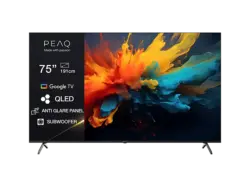 Peaq PTV 75GQU-5025C AG (2025) 75 Zoll Google QLED UHD Smart TV; QLED TV