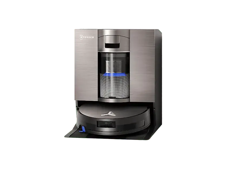 Ecovacs Deebot X11 OmniCyclone Saug- und Wischroboter mit Station (Braun, Laufzeit: bis zu 369 min., 62,9 dB(A)); Saug- und Wischroboter mit OmniCyclone Station