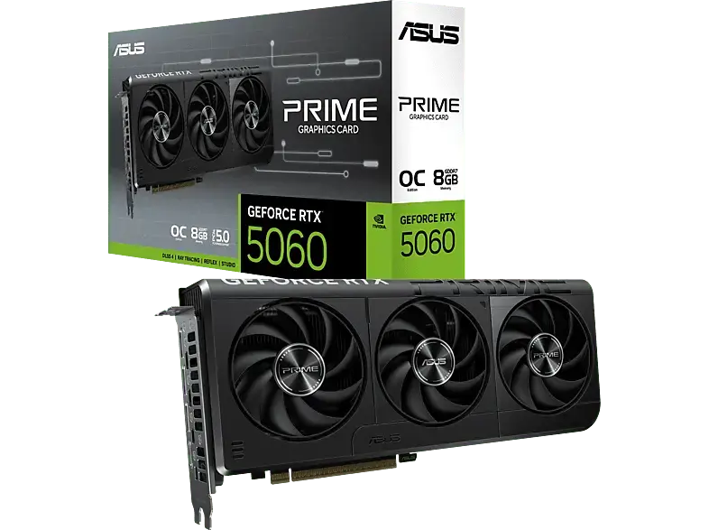 ASUS Prime-RTX5060-O8G; Gaming Grafikkarte