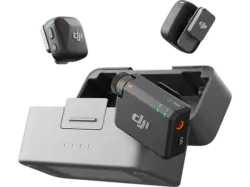 DJI Mic Mini, 2x Sender + 1x Empfänger, inkl. Ladeschale, schwarz; Mikrofonsystem