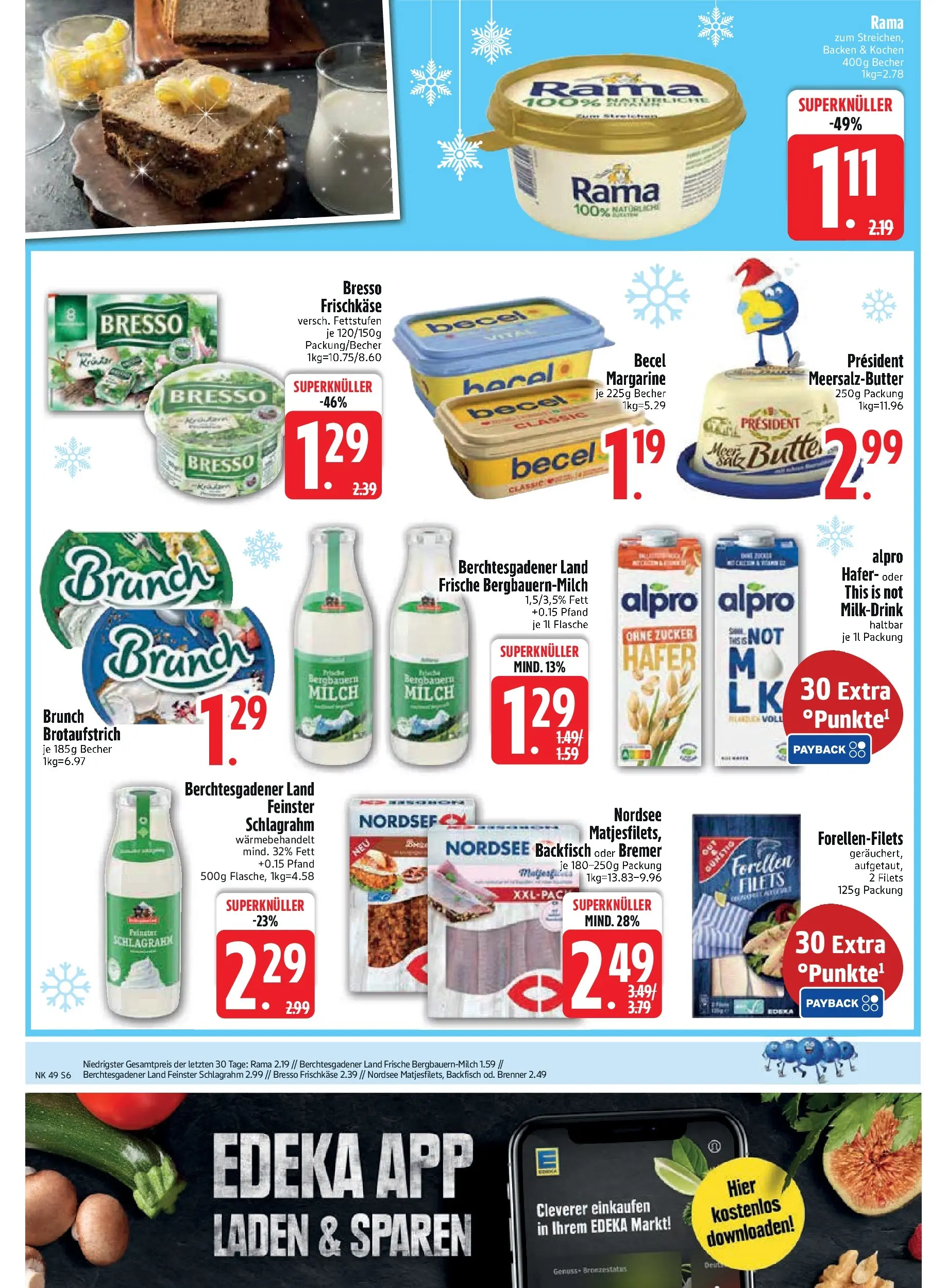 Edeka prospekt Inning/Ammersee	 (ab 30.11.2025) » Angebote Online | Seite: 8