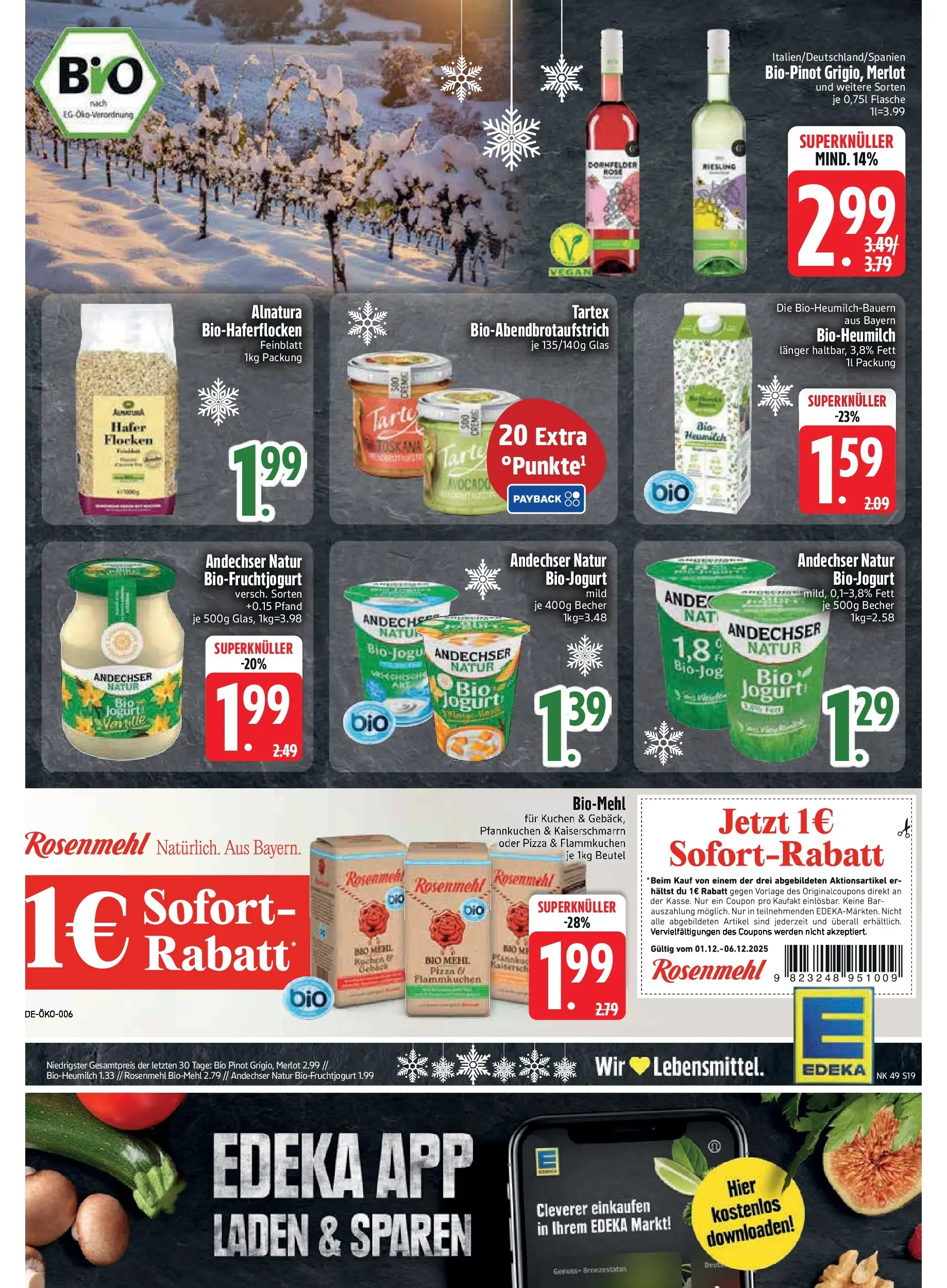 Edeka prospekt Inning/Ammersee	 (ab 30.11.2025) » Angebote Online | Seite: 21