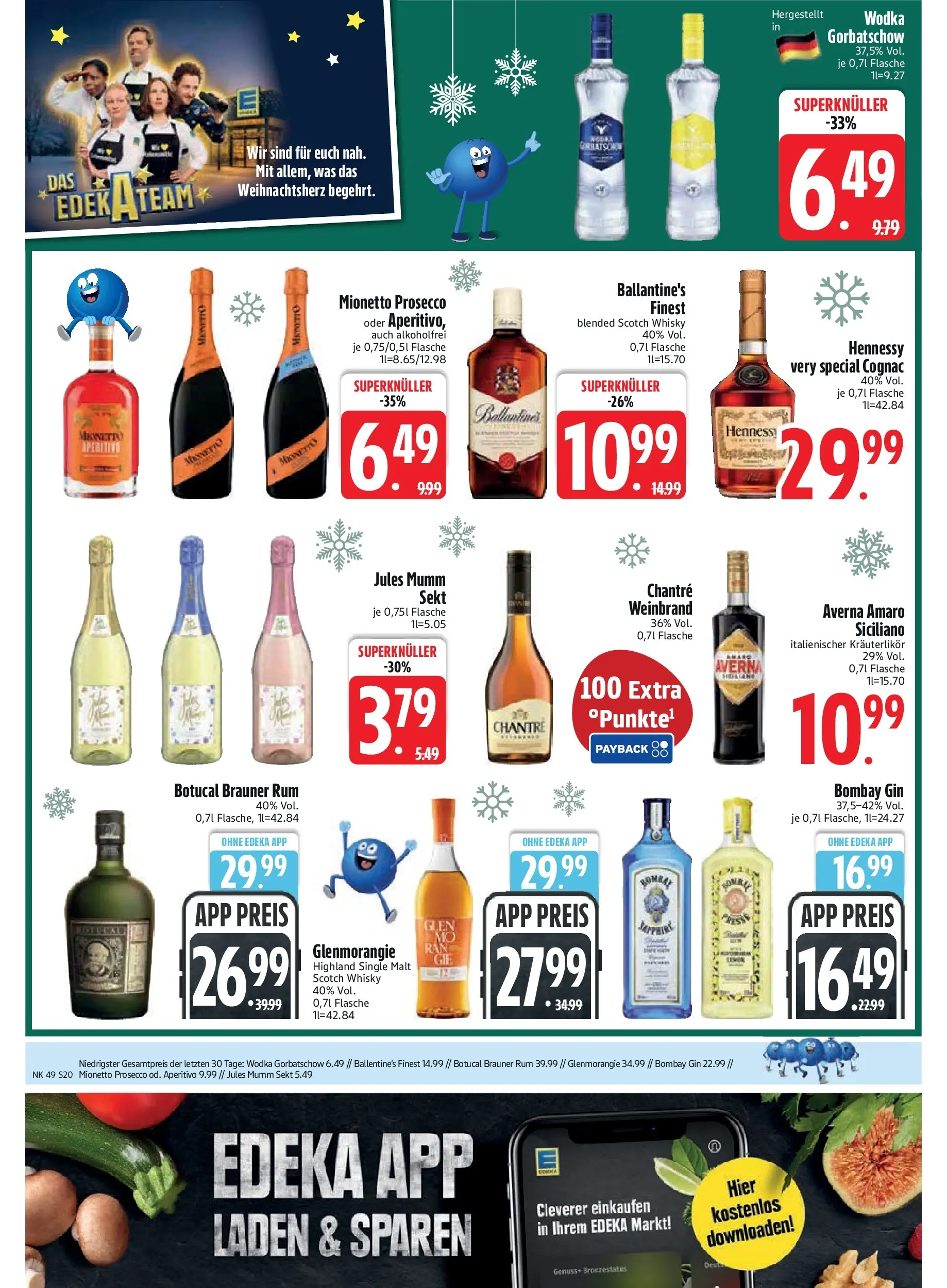 Edeka prospekt Inning/Ammersee	 (ab 30.11.2025) » Angebote Online | Seite: 22