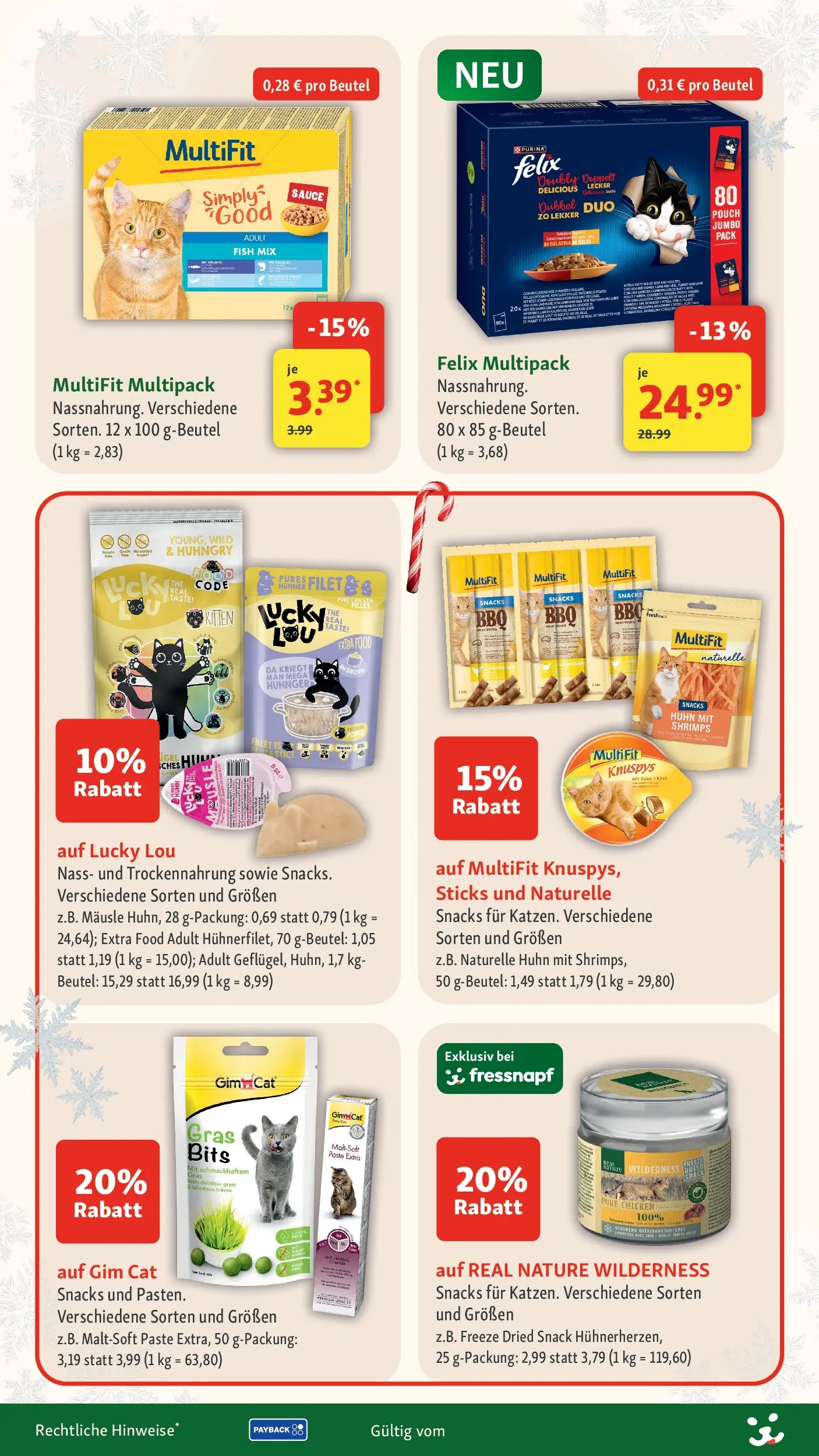 Fressnapf - Fressnapf: Festliche Angebote (ab 03.12.2025) zum Blättern | Seite: 13