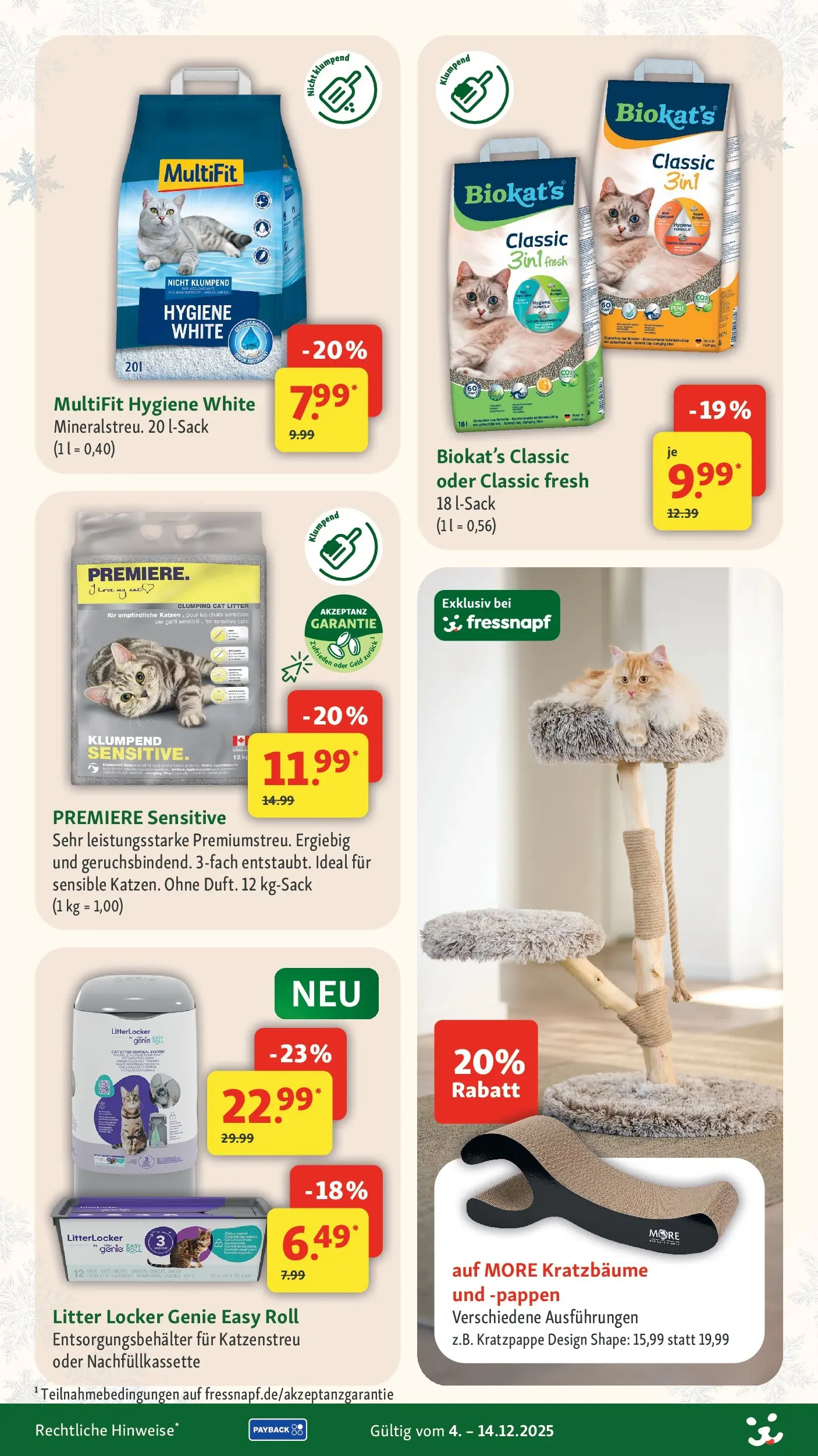 Fressnapf - Fressnapf: Festliche Angebote (ab 03.12.2025) zum Blättern | Seite: 15