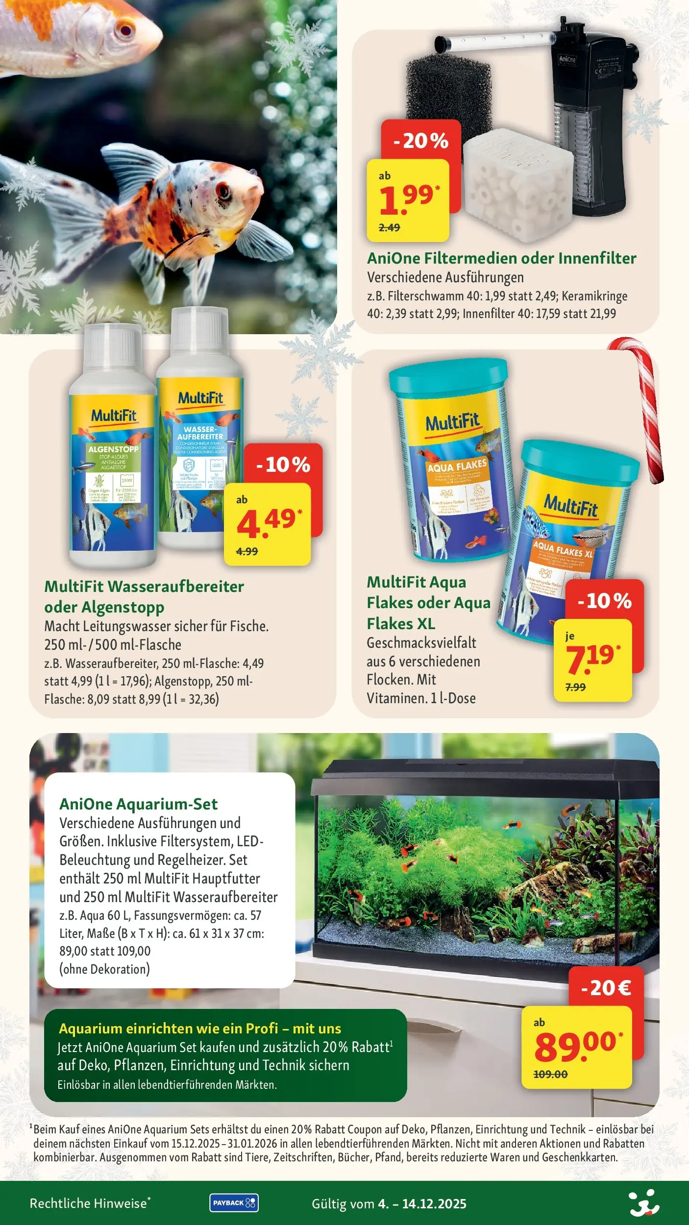 Fressnapf - Fressnapf: Festliche Angebote (ab 03.12.2025) zum Blättern | Seite: 19 | Produkte: Wasser