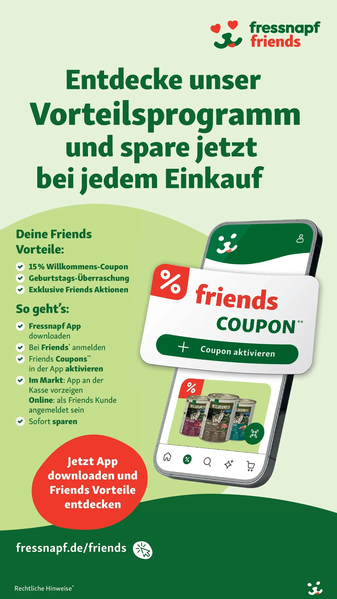 Fressnapf - Fressnapf: Festliche Angebote (ab 03.12.2025) zum Blättern | Seite: 22