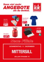 KiK KiK: Neueröffnung Mittersill - bis 10.12.2025