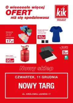 Pogląd oferty "Kik Gazetka - Nowy Targ" - ważna od 08.12.2025