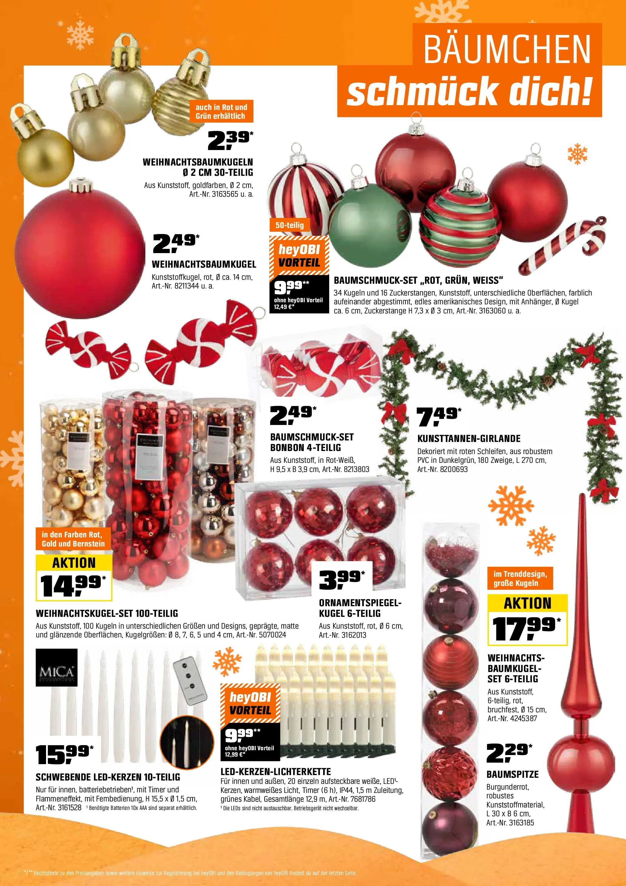 Obi Prospekt 	 (ab 15.12.2025) zum Blättern | Seite: 8 | Produkte: Batterien