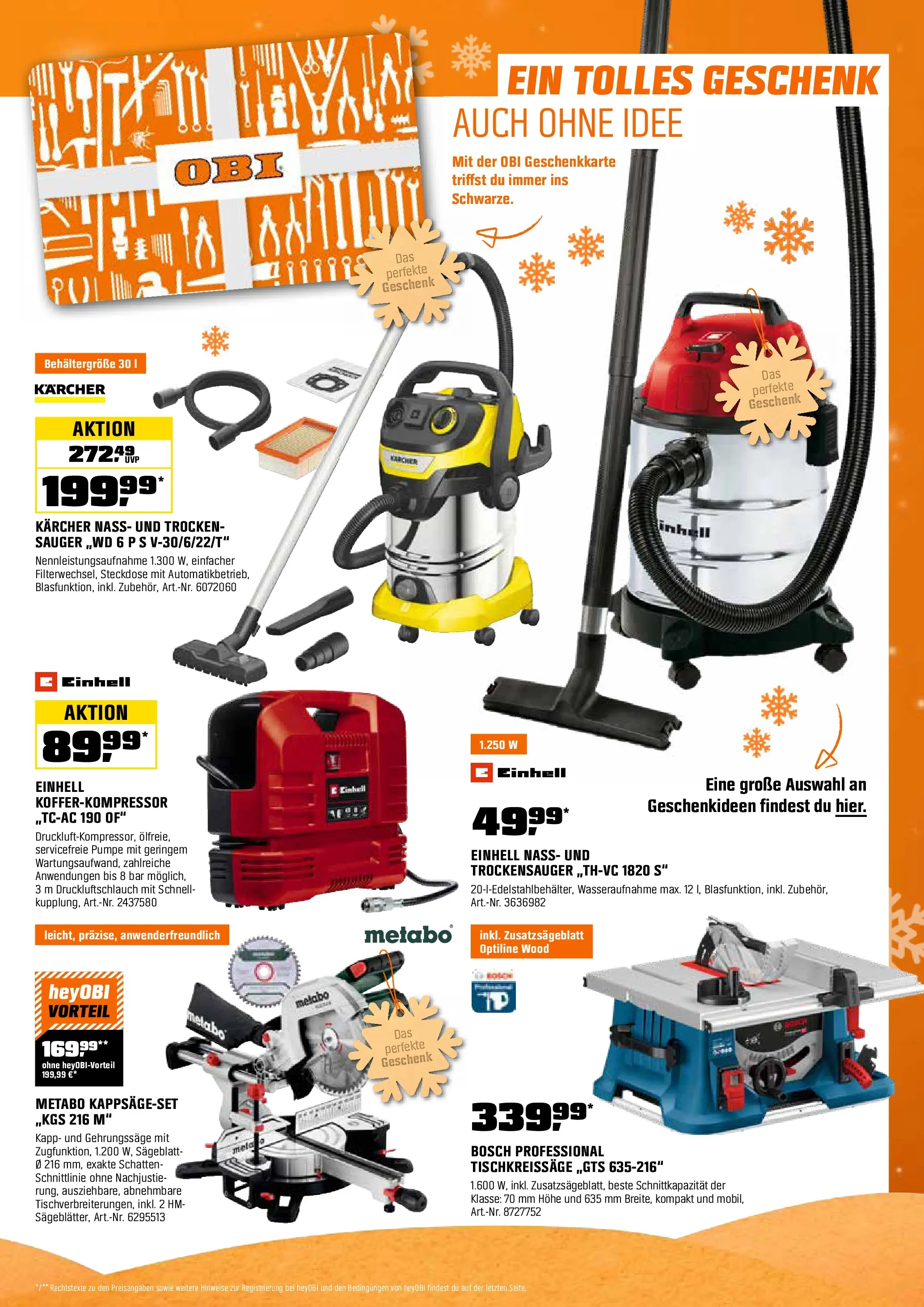 Obi Prospekt 	 (ab 15.12.2025) zum Blättern | Seite: 3 | Produkte: Bosch, Steckdose