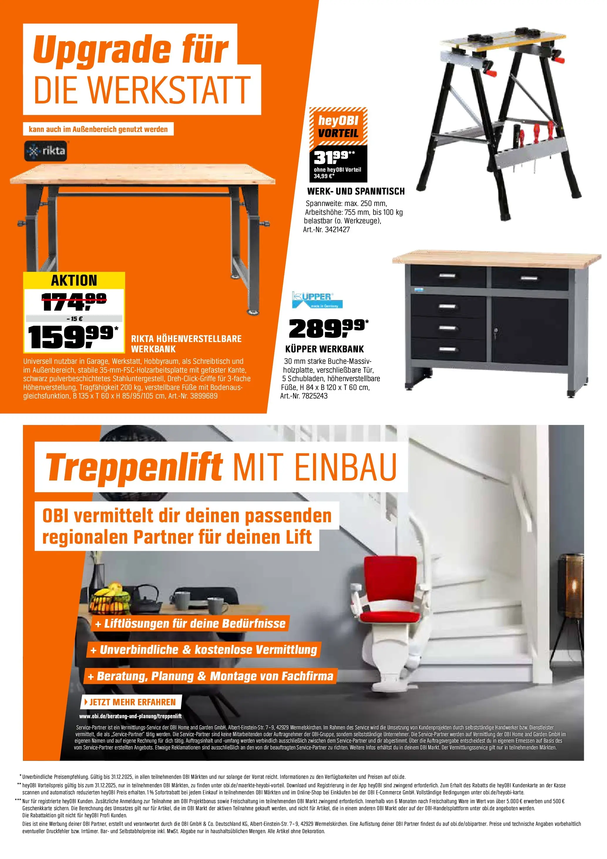 Obi Prospekt 	 (ab 15.12.2025) zum Blättern | Seite: 21