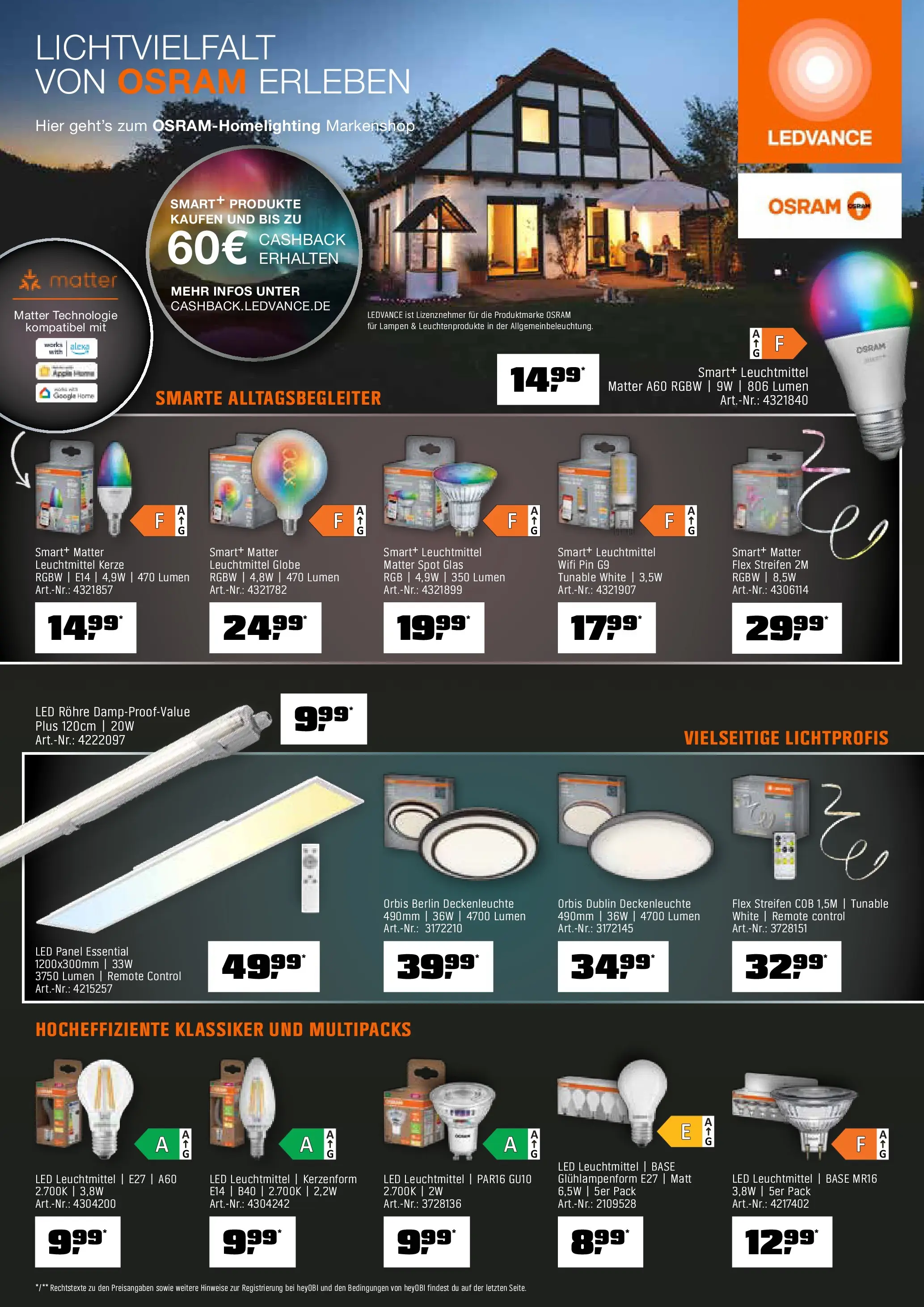 OBI Flugblatt von 01.12.2025 - Aktuelle Angebote | Seite: 9