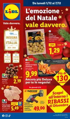 Anteprima del volantino Volantino Lidl	 valido a partire dal 01.12.2025