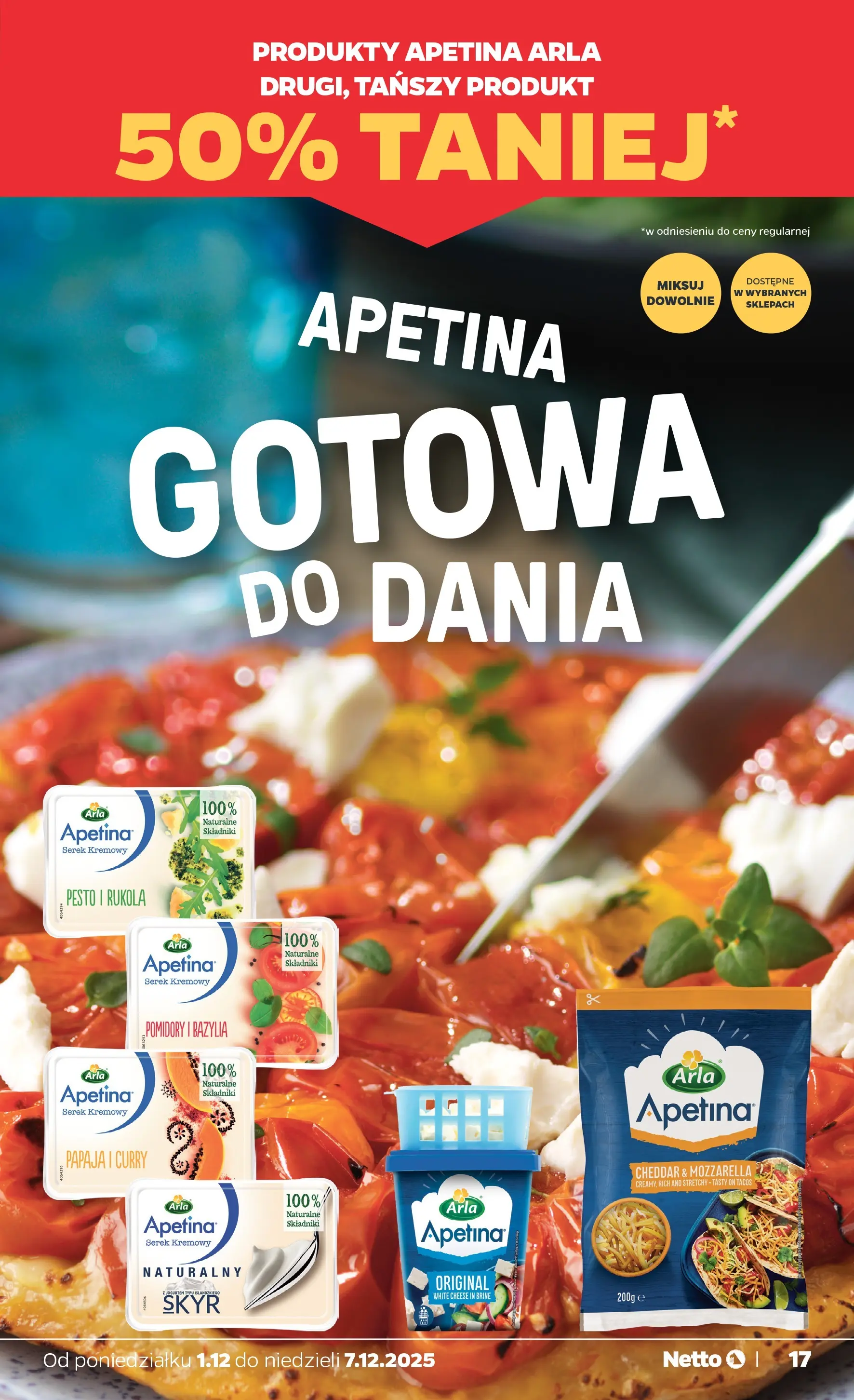 Netto - NETTO T49A ważne do 7.12 od 30.11.2025 - Aktualne promocje | Strona: 17 | Produkty: Curry, Serek, Papaja, Bazylia