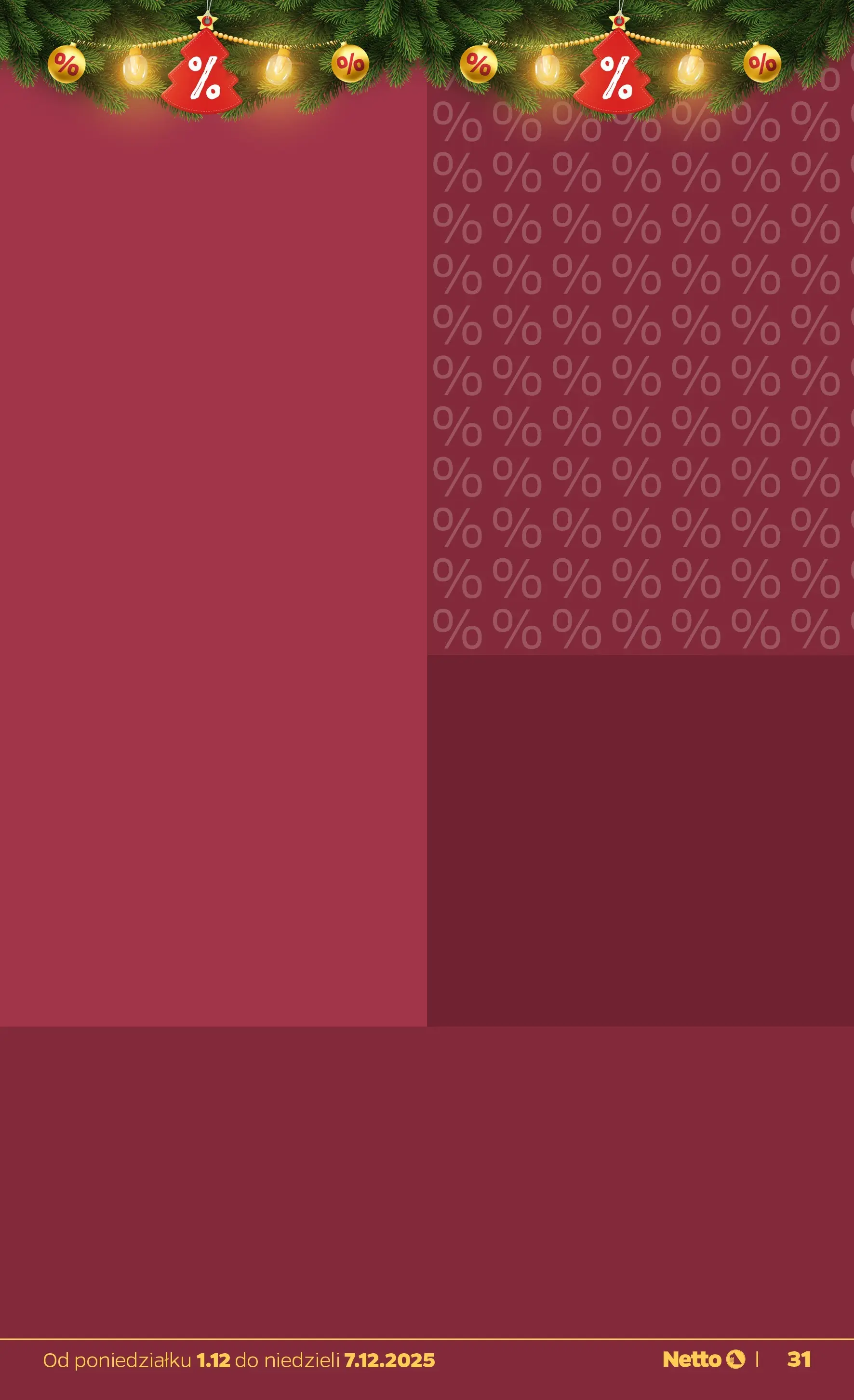 Netto - NETTO T49A ważne do 7.12 od 30.11.2025 - Aktualne promocje | Strona: 31