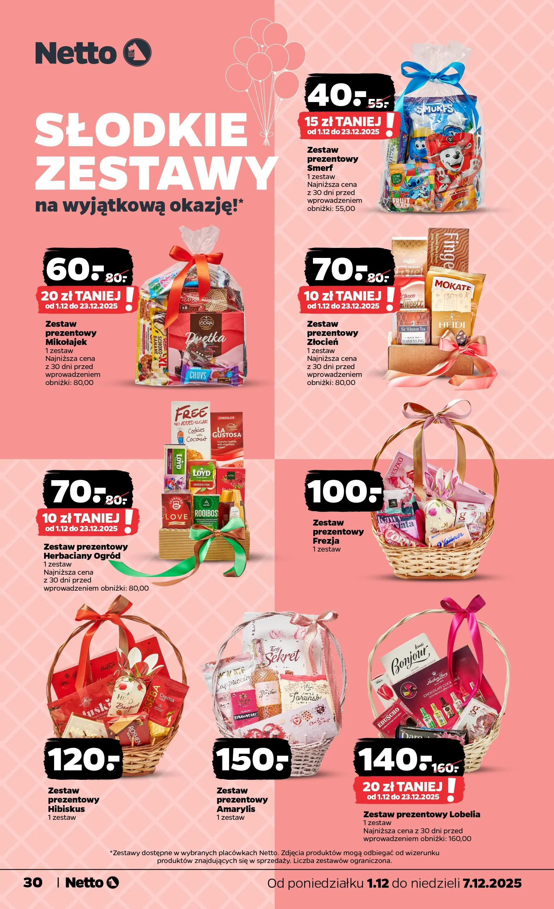 Netto - NETTO T49A ważne do 7.12 od 30.11.2025 - Aktualne promocje | Strona: 32 | Produkty: Gruszka, Amarylis, Anthon Berg, Cappuccino