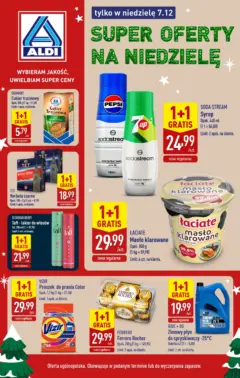 Pogląd oferty "Aldi - Super oferty na niedzielę w ALDI" - ważna od 06.12.2025