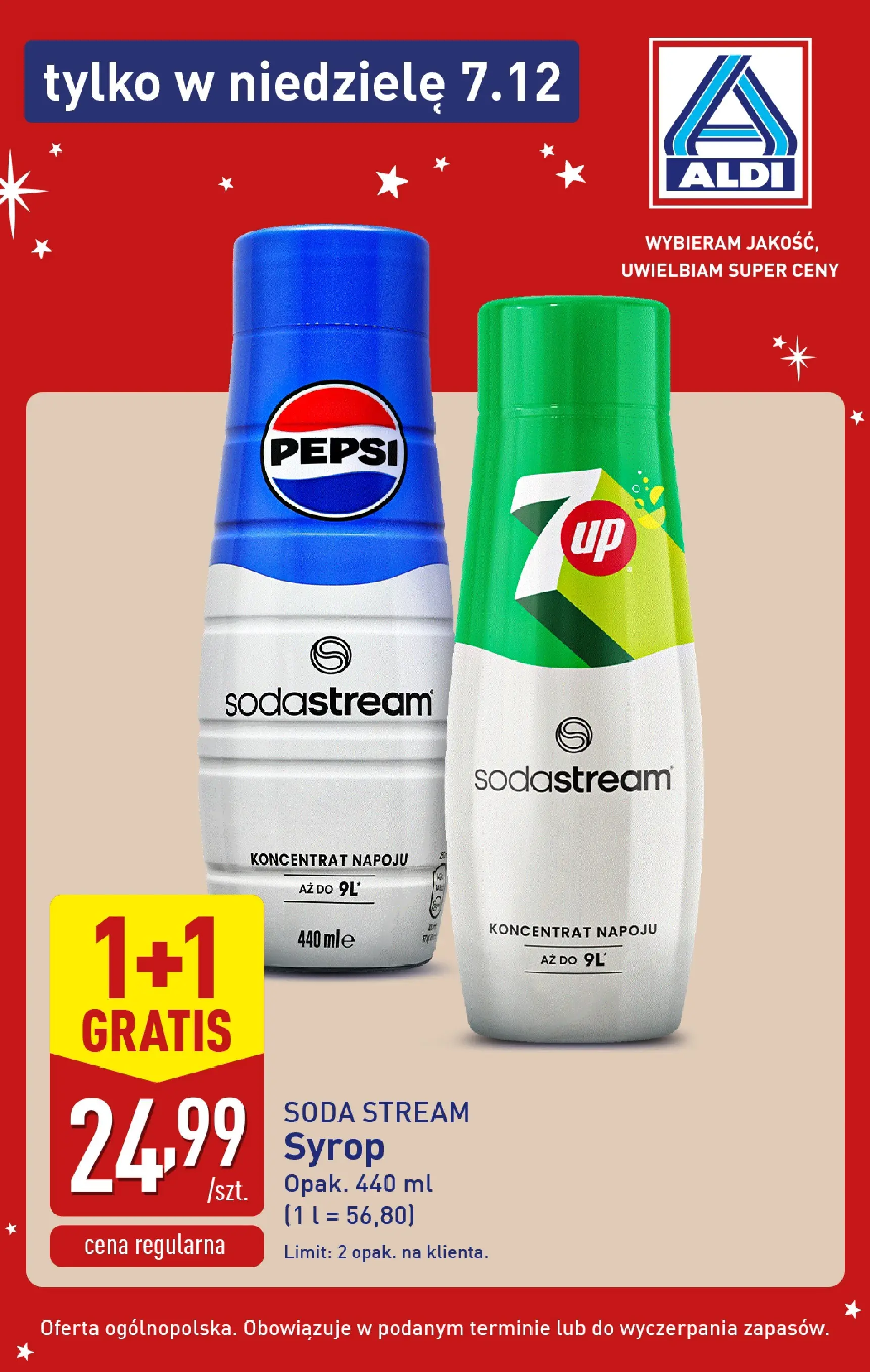Aldi - Super oferty na niedzielę w ALDI od 06.12.2025 - Ulotka PDF, promocje | Strona: 2 | Produkty: Syrop, Pepsi