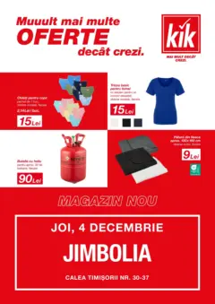Ofertele Kik valabile de la 01.12.2025