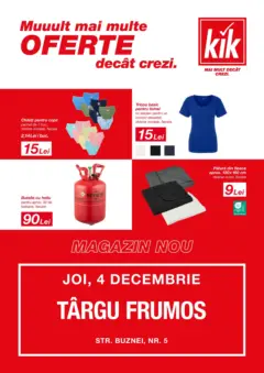 Ofertele Kik valabile de la 01.12.2025 Ofertele Kik valabile de la 01.12.2025