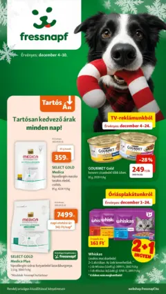 Fressnapf Akciós újság - amely érvényes a következő dátumtól: 04.12.2025