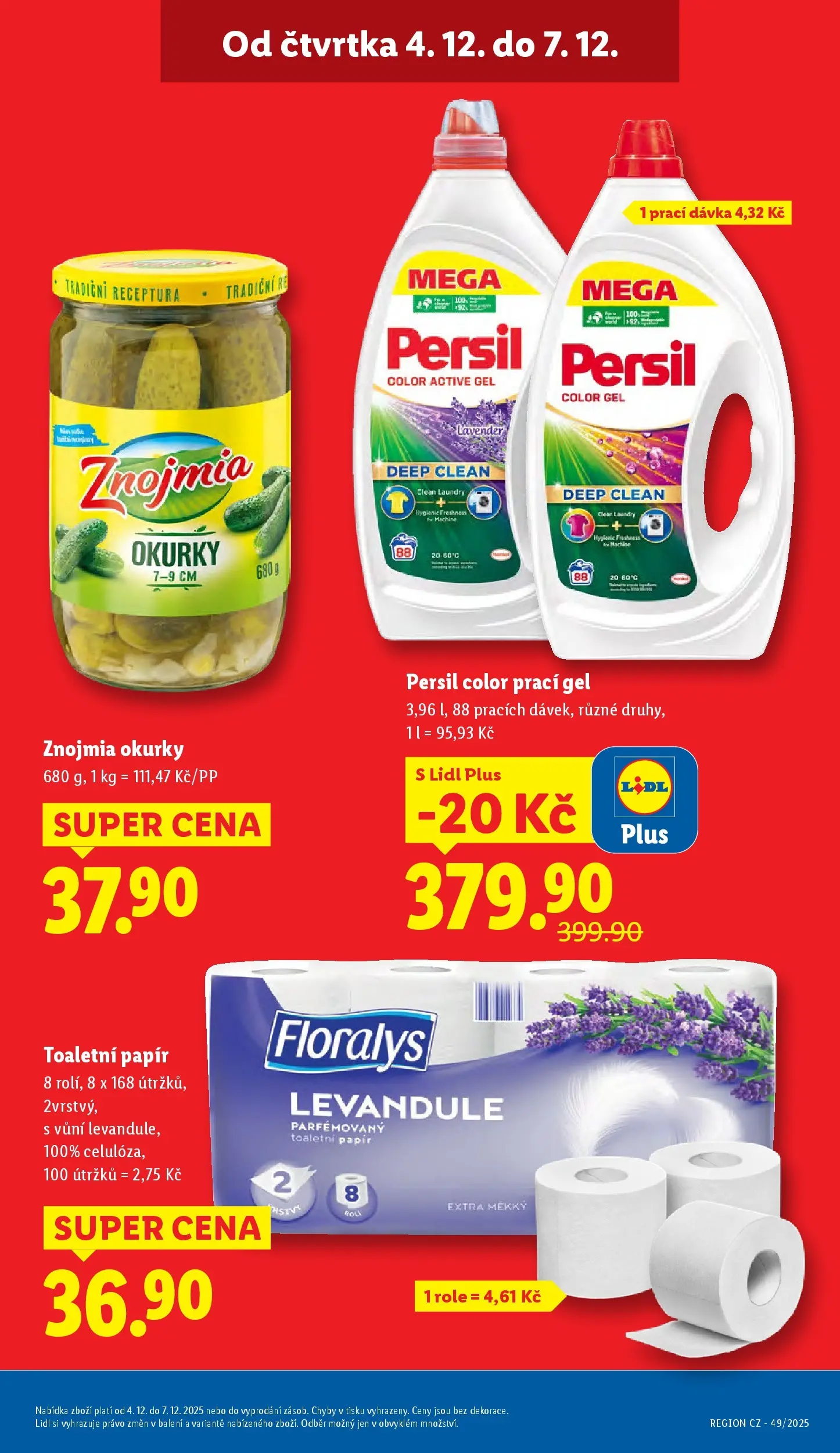 Lidl leták od 03.12.2025 - Nový akční leták | Strana: 3