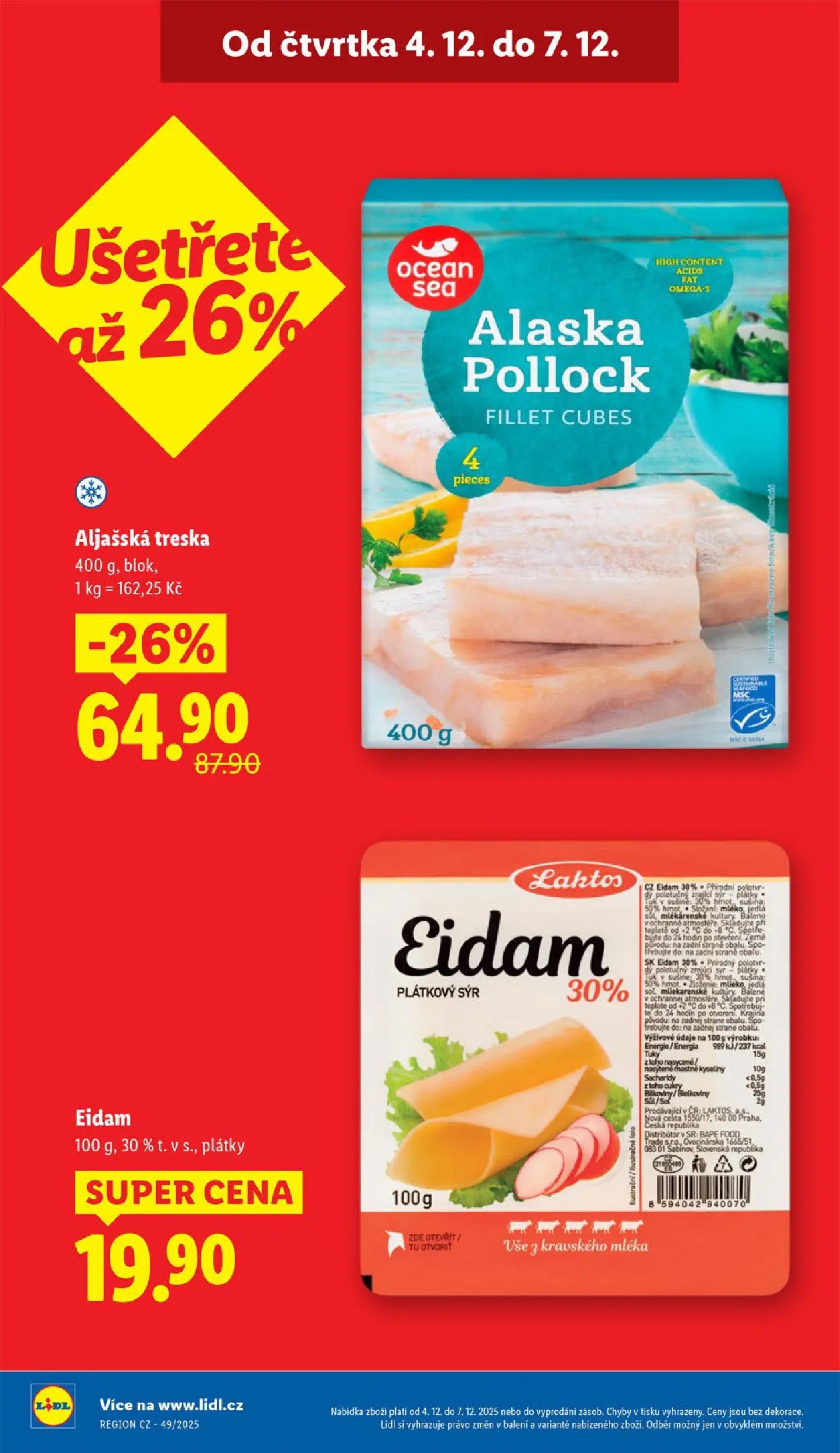 Lidl leták od 03.12.2025 - Nový akční leták | Strana: 4