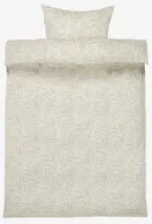 JYSK Спално бельо SABINE сатен 140x200 цвят крем