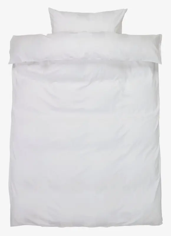 JYSK Спално бельо BARBO сатен 140x200 бяло