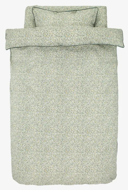 JYSK Спално бельо с чаршаф EMILY перкал 140x200 синьо