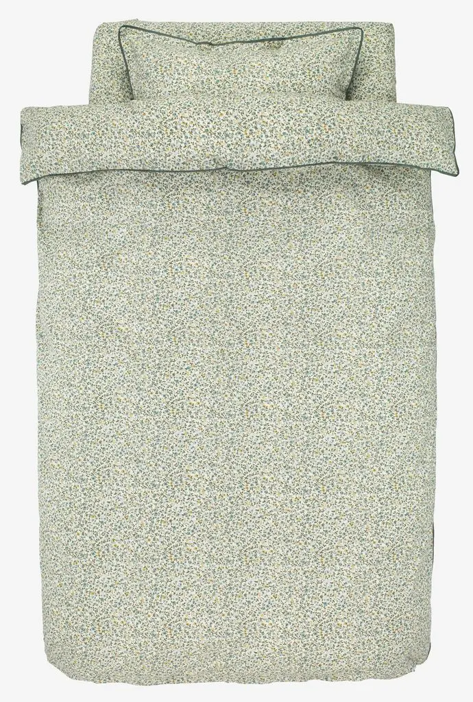 JYSK Спално бельо с чаршаф EMILY перкал 140x200 синьо