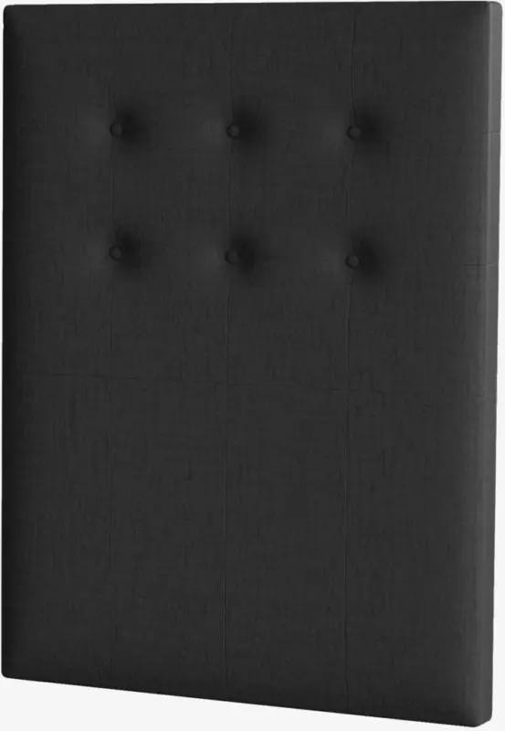 JYSK Табла за легло 90x124 см NISA сиво-40