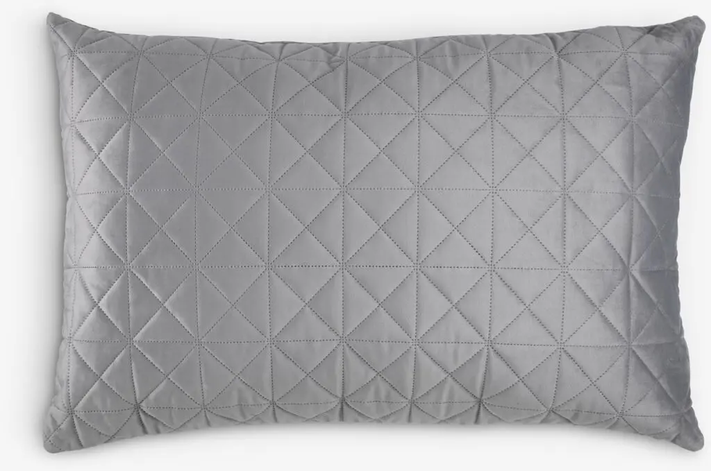 JYSK Възглавница за гръб ENGBLOMME 60x90 сива