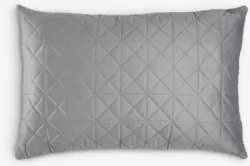 JYSK Възглавница за гръб ENGBLOMME 60x90 сива