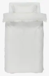 JYSK Спално бельо с чаршаф ELMA 140x200 бяло