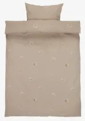 JYSK Спално бельо LONNI 140x200 цвят пясък