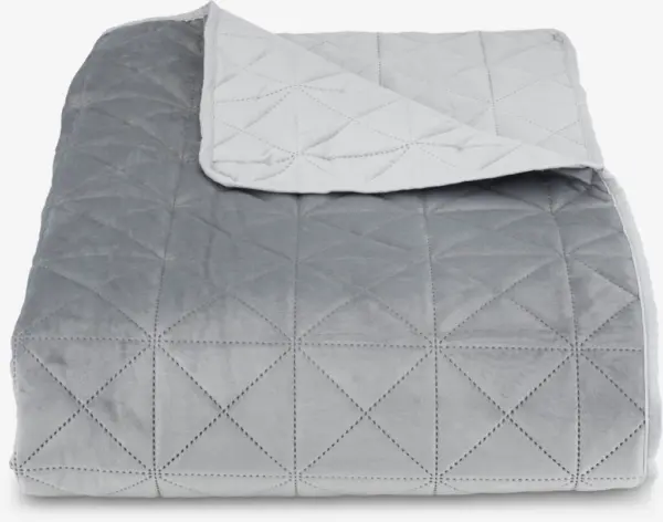JYSK Кувертюра ENGBLOMME 220x240 сива