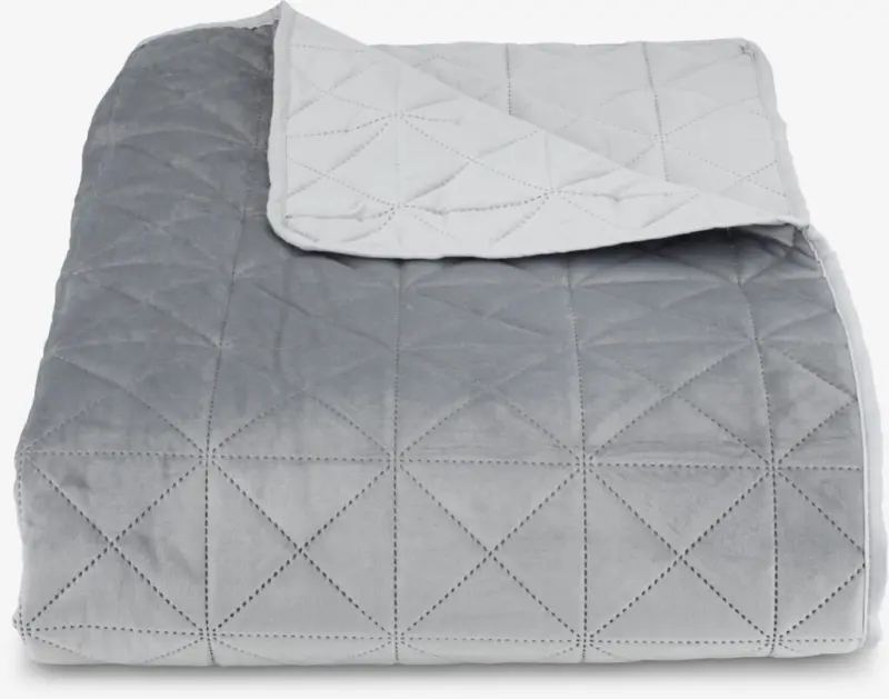 JYSK Кувертюра ENGBLOMME 220x240 сива
