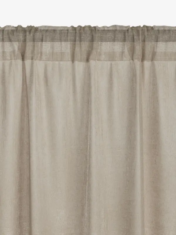 JYSK Завеса AGA 1x140x300 с ленен вид каки