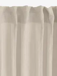 JYSK Завеса BOLMEN 1x140x300 намачкан ефект сива