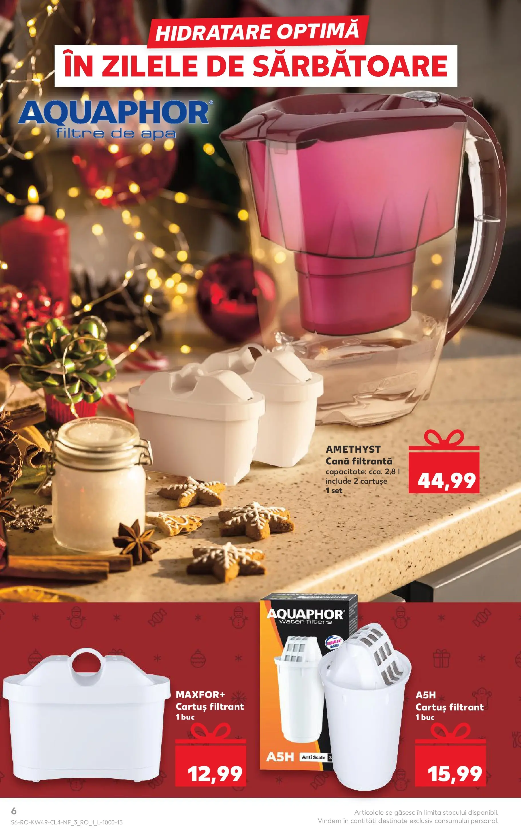 Catalog Kaufland - Bârlad 02.12.2025 - Revista si Oferta | Pagină: 6 | Produse: Apă