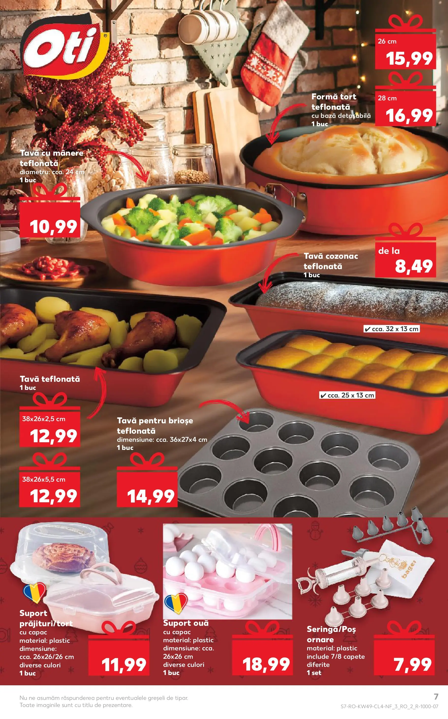 Catalog Kaufland - Bârlad 02.12.2025 - Revista si Oferta | Pagină: 7 | Produse: Tort, Ouă