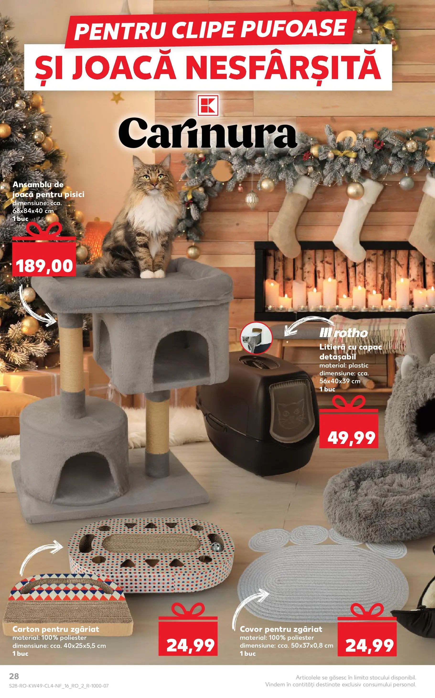 Catalog Kaufland - Bârlad 02.12.2025 - Revista si Oferta | Pagină: 28 | Produse: Covor