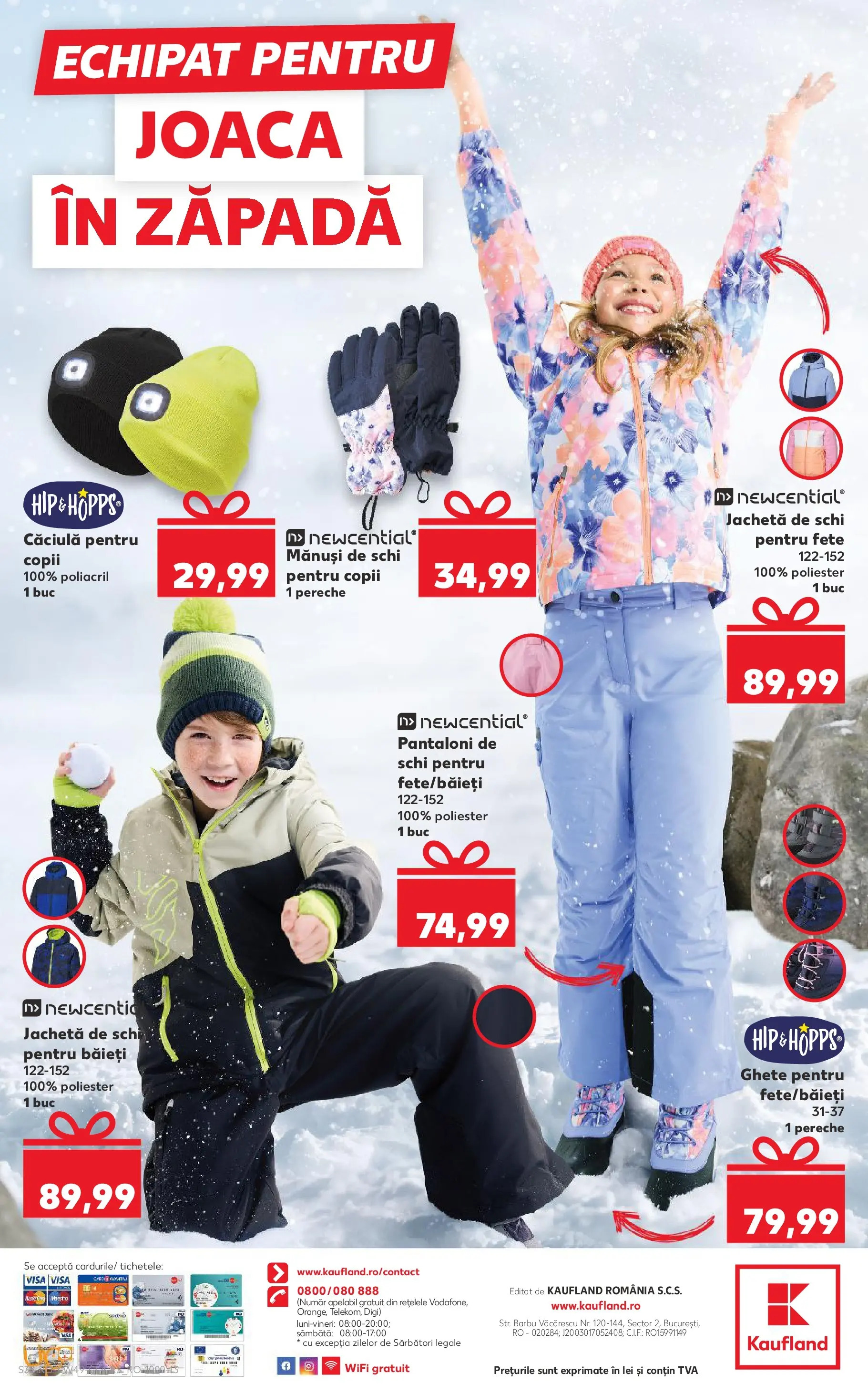 Catalog Kaufland - Bârlad 02.12.2025 - Revista si Oferta | Pagină: 32 | Produse: Mănuși, Jachetă, Pantaloni, Ghete