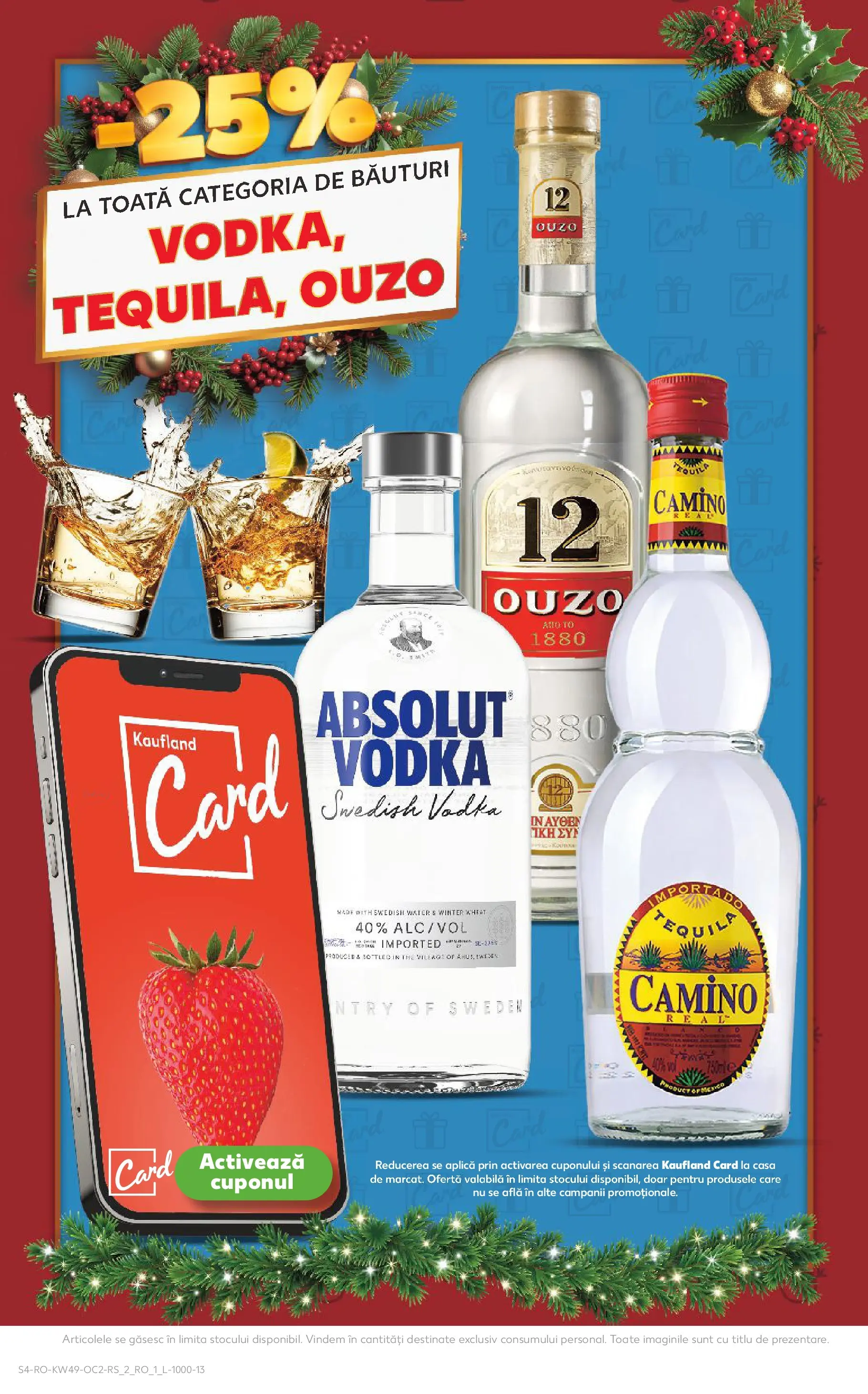 Catalog Kaufland - Constanța 03.12.2025 - Revista si Oferta | Pagină: 4 | Produse: Vodka