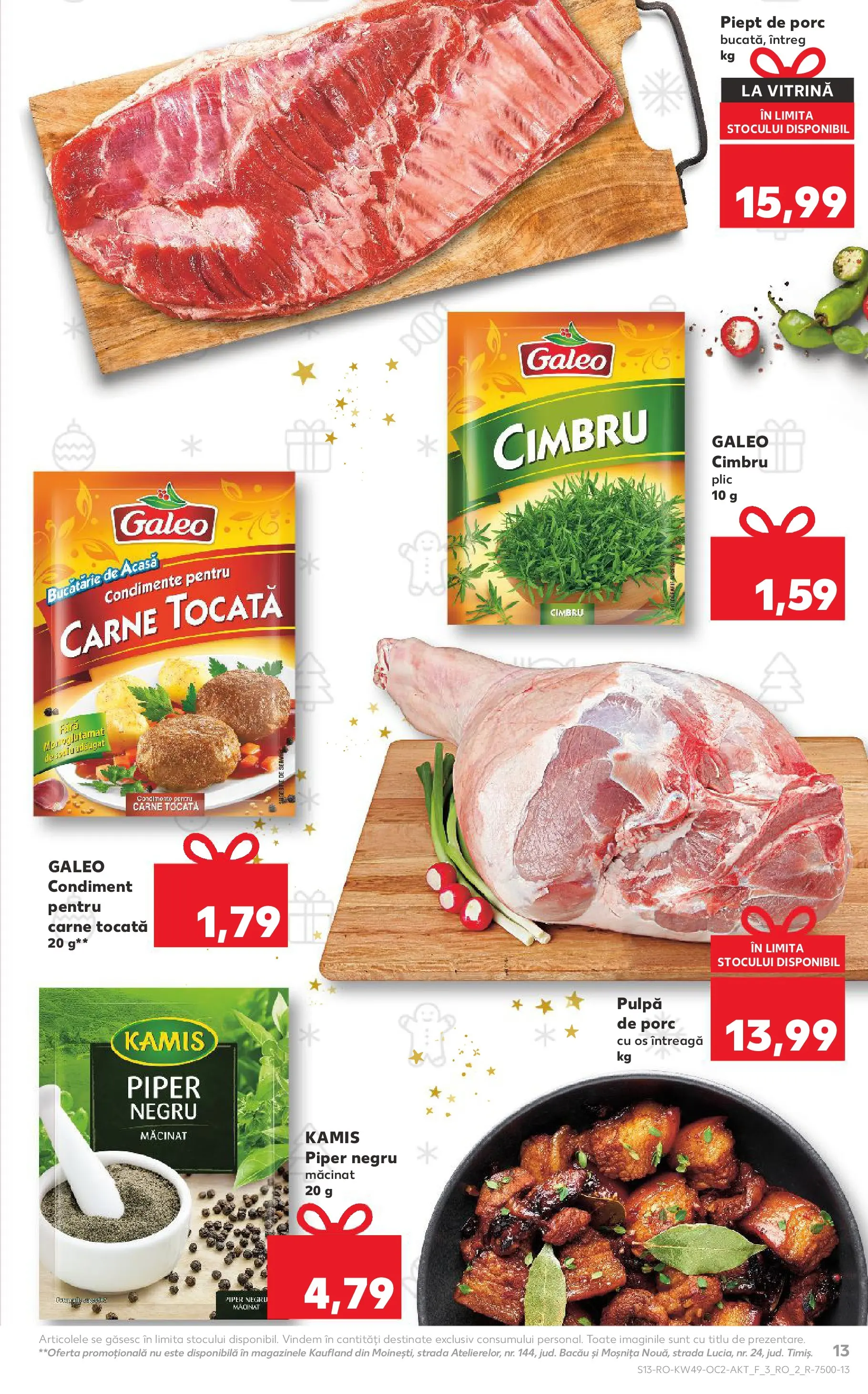 Catalog Kaufland - Viseu de Sus 03.12.2025 - Revista si Oferta | Pagină: 13