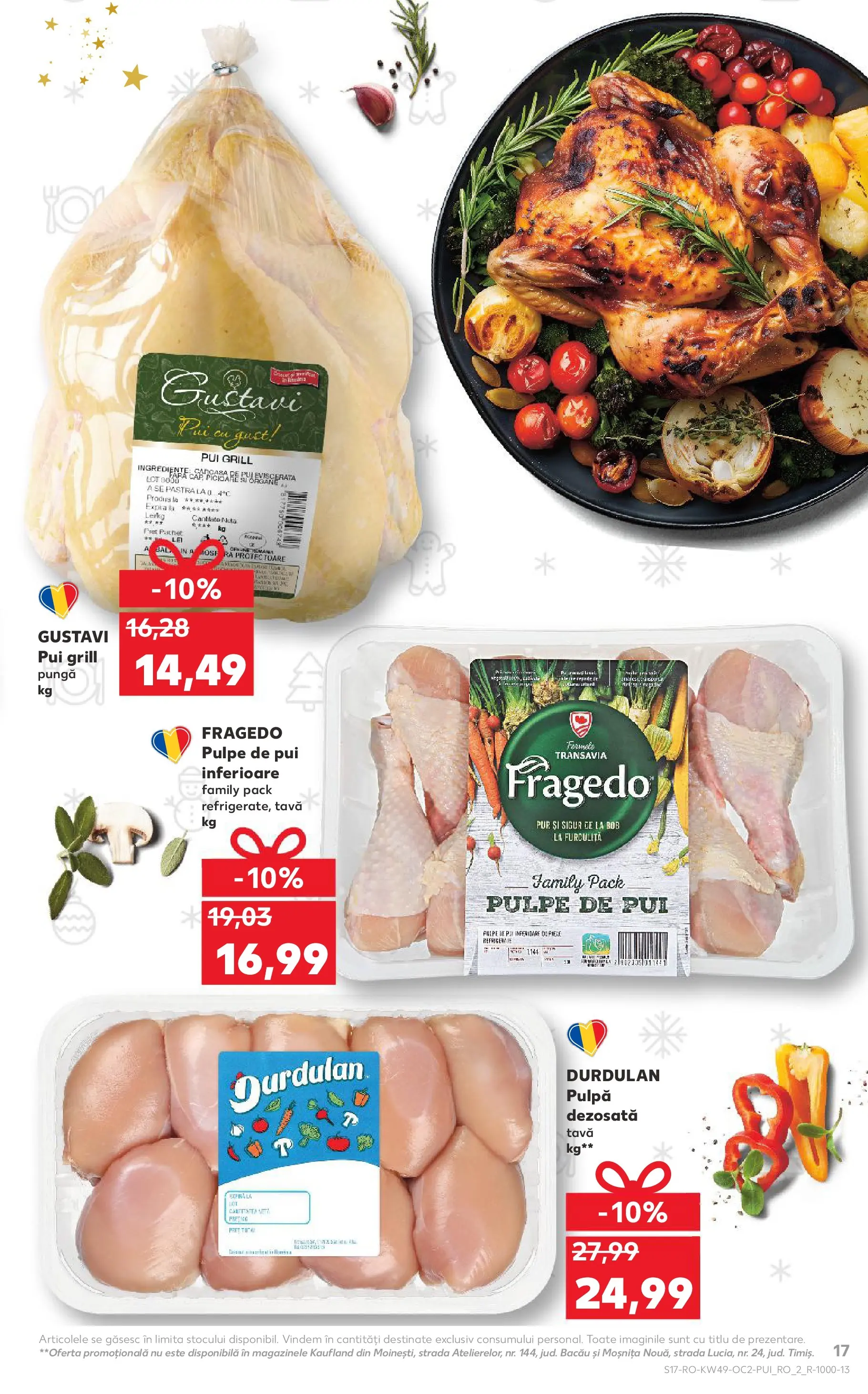 Catalog Kaufland - Constanța 03.12.2025 - Revista si Oferta | Pagină: 17 | Produse: Pungă, Carcasă, Grill, Hacıyatmaz Kedi Oyuncağı